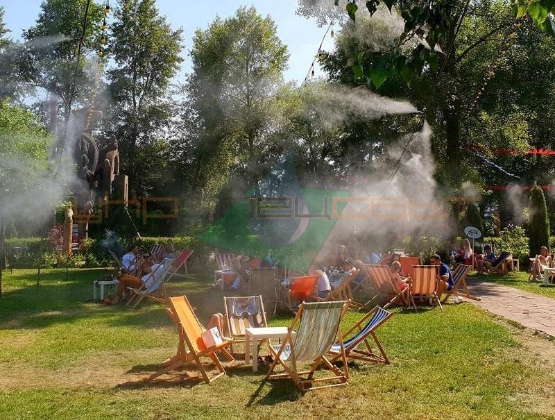 2019 Система охолодження туманом на «Фестивалі їжі «Picnik», Дніпро%